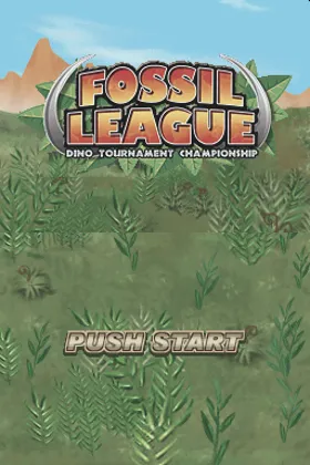 Fossil League - Dino Tournament Championship (USA) screen shot title